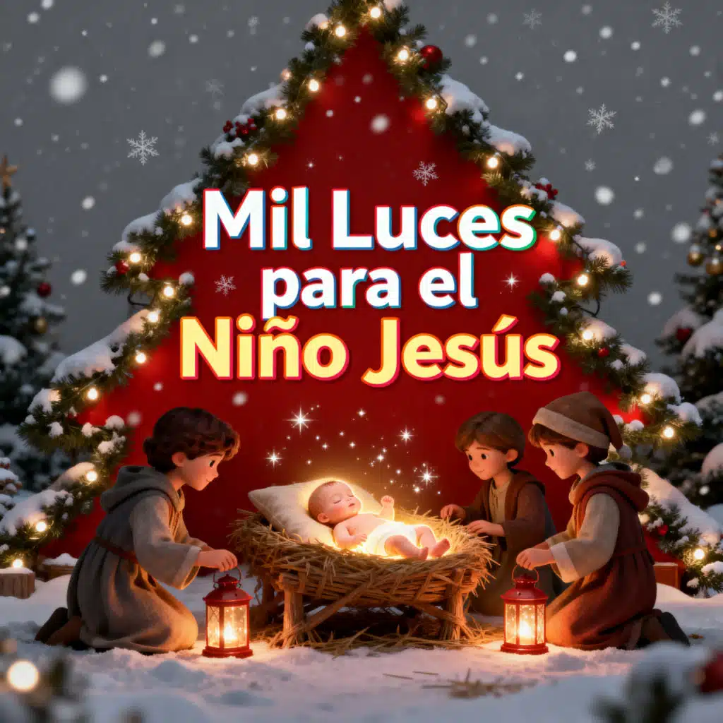 Santa en la Montaña Brillante