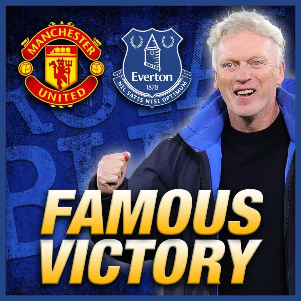 Everton with famous win at Man United after red card chaos!