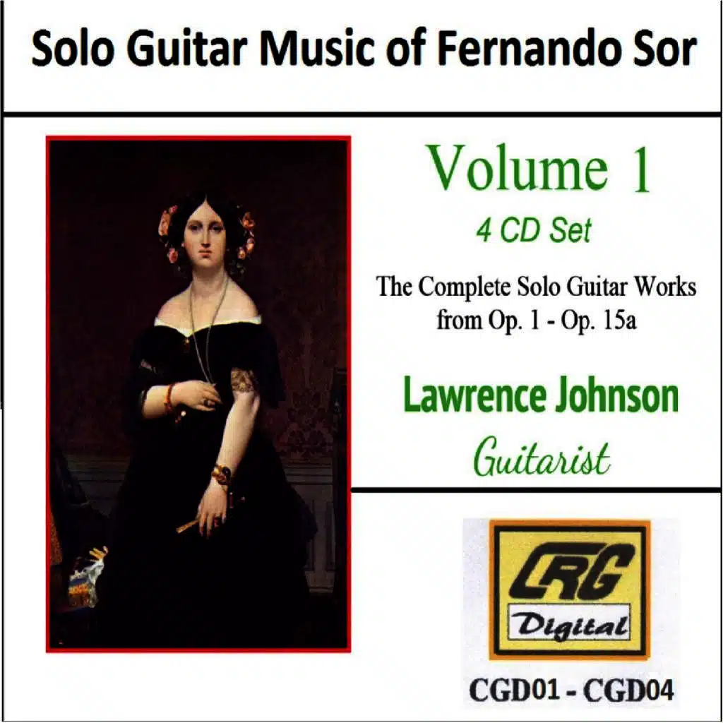 Solo Guitar Music of Fernando Sor Volume 1