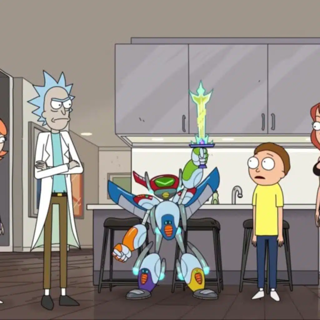 Panel for “Rest and Ricklaxation” – Rick and Morty