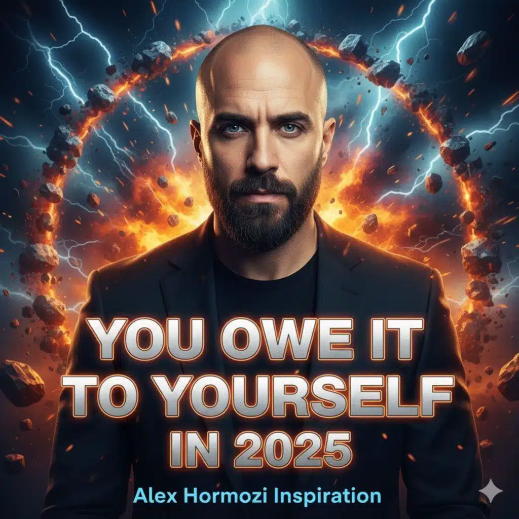 You Owe It to Yourself in 2025 — Alex Hormozi Inspiration