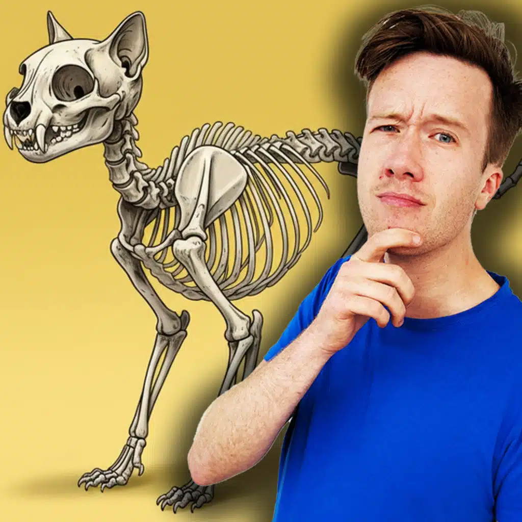 MIDWEEKLY: Do Cats Have the Same Bones as Humans?🐱🦴