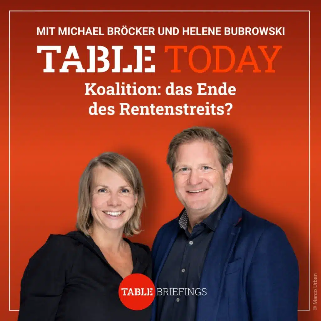 Koalition: das Ende des Rentenstreits?