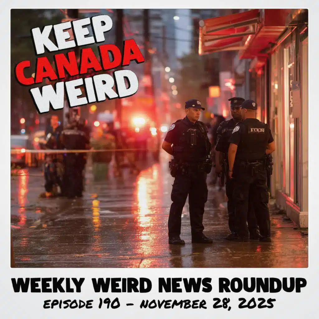 KEEP CANADA WEIRD - 190 - 2025/11/28 - Lotto Winner Fraud, Teenagers vs Sushi, Costco Pokemon,