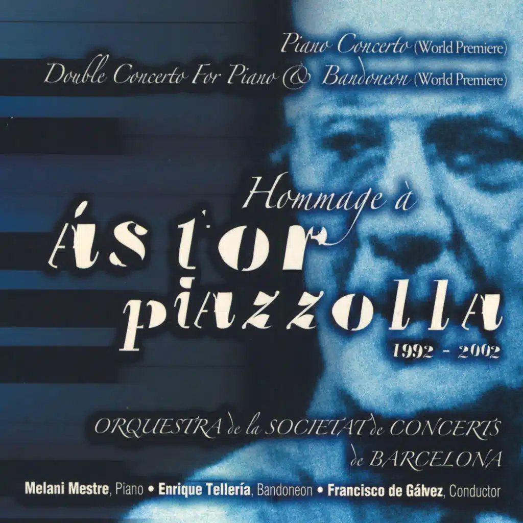 Enrique Tellería, Francisco De Gálvez, Melani Mestre & Orquestra Societat Concerts Barcelona