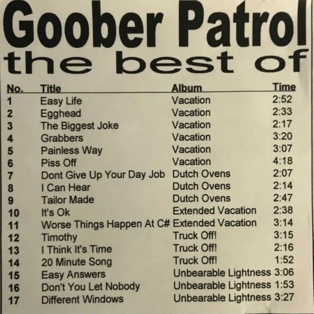 Goober Patrol
