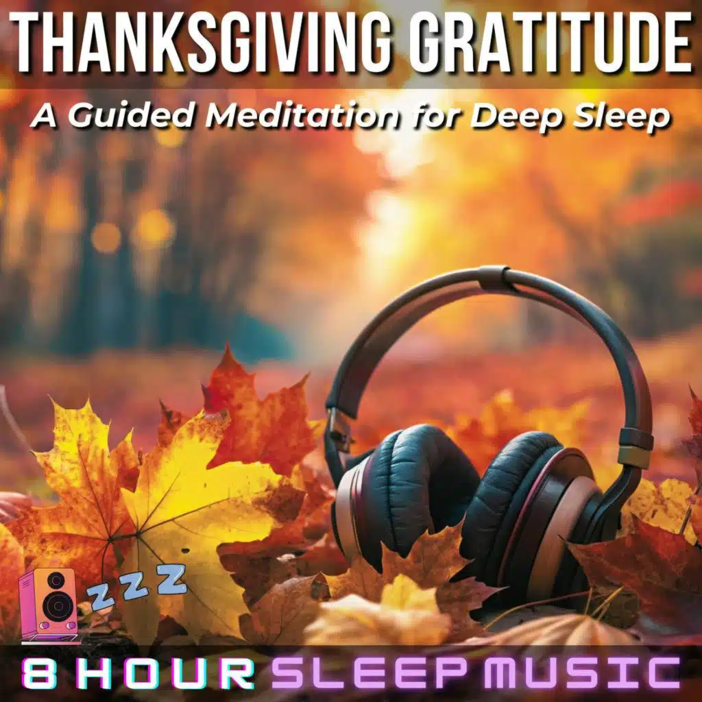 🦃 Thanksgiving Gratitude:  A Guided Meditation for Deep Sleep | 25-Minute Meditation with 8 Hours of Music & Nature Sounds 🍂