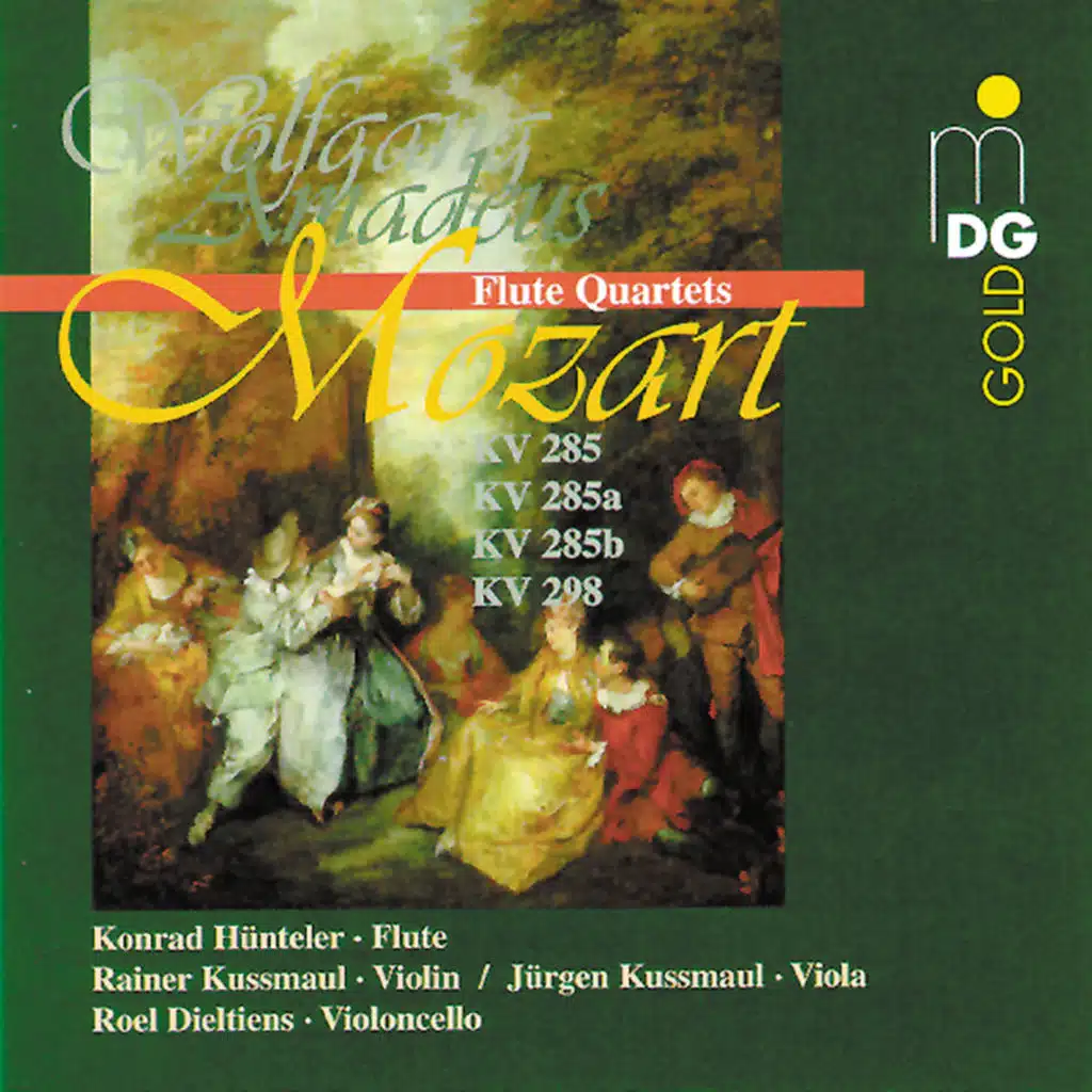 Flute Quartet in A Major, K. 298: II. Menuetto
