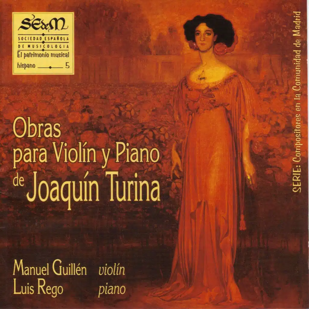 Joaquín Turina: Obras para Violín y Piano de Joaquín Turina (El Patrimonio Musical Hispano 5)