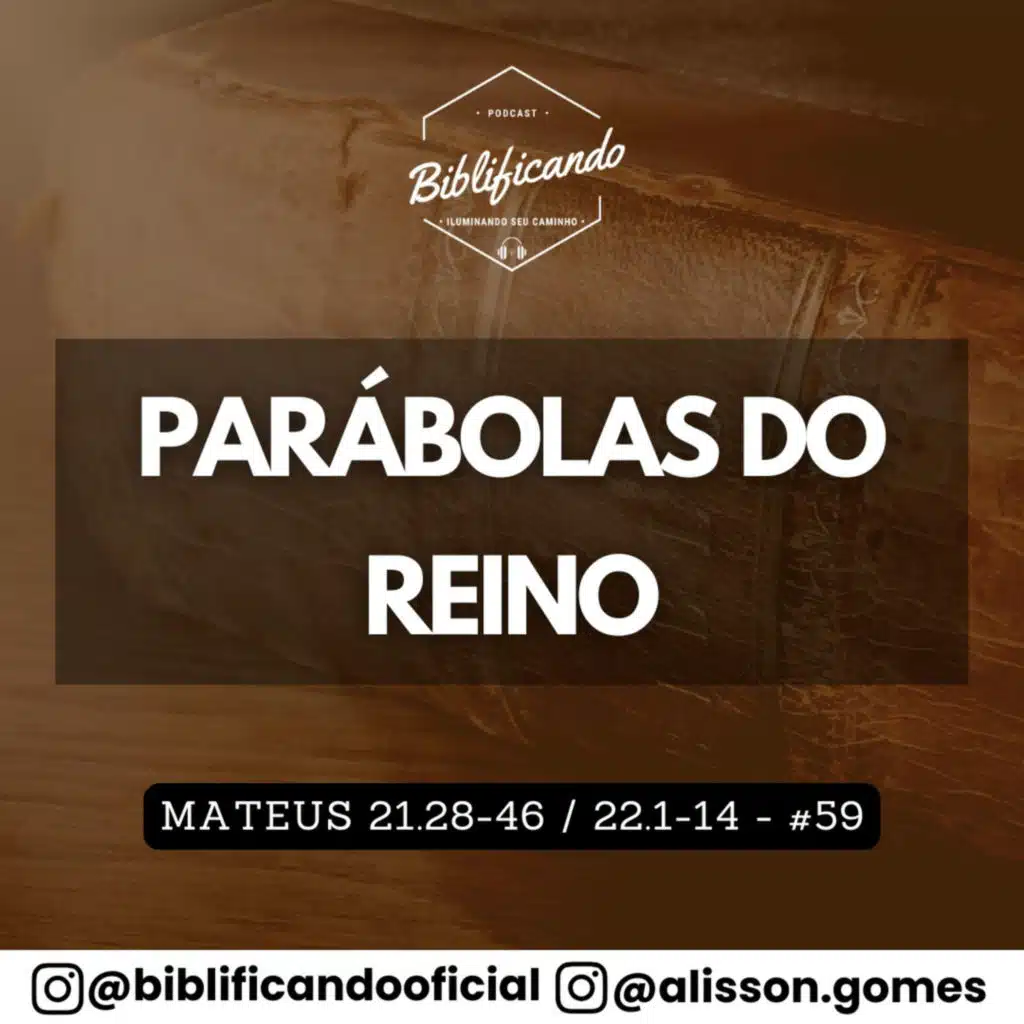 Ep. 201 - Parábolas do Reino | Estudos em Mateus | Mateus 21.28-46 / 22.1-14