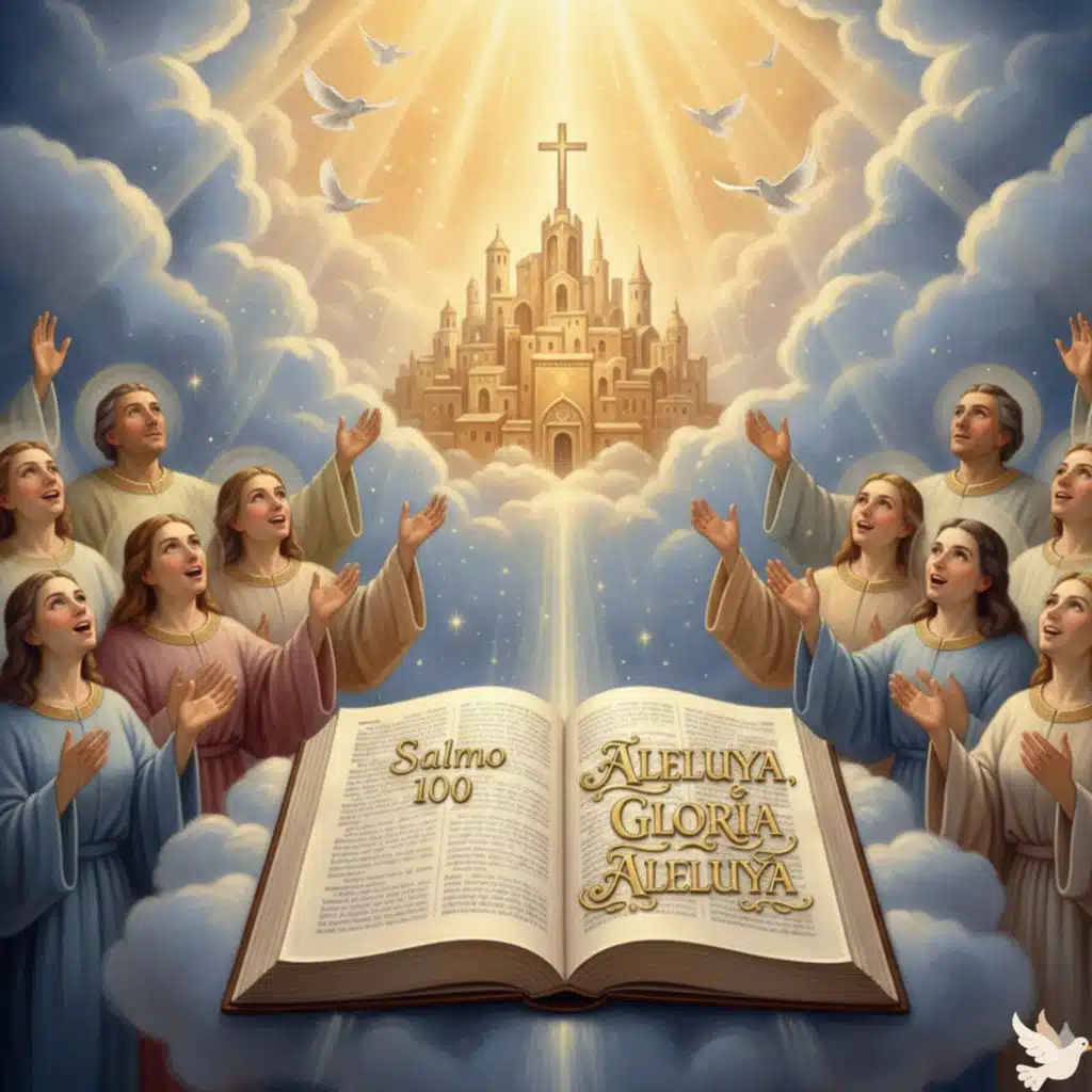 Aleluya, Gloria Aleluya (Salmo 100) (Pop)