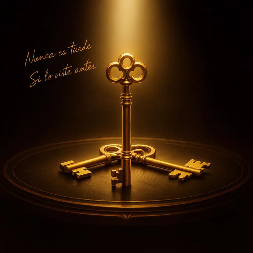NUNCA ES TARDE SI LO VISTE ANTES