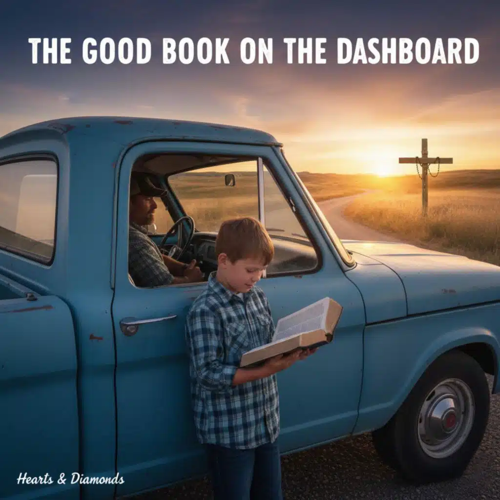 The Good Book On The Dashboard