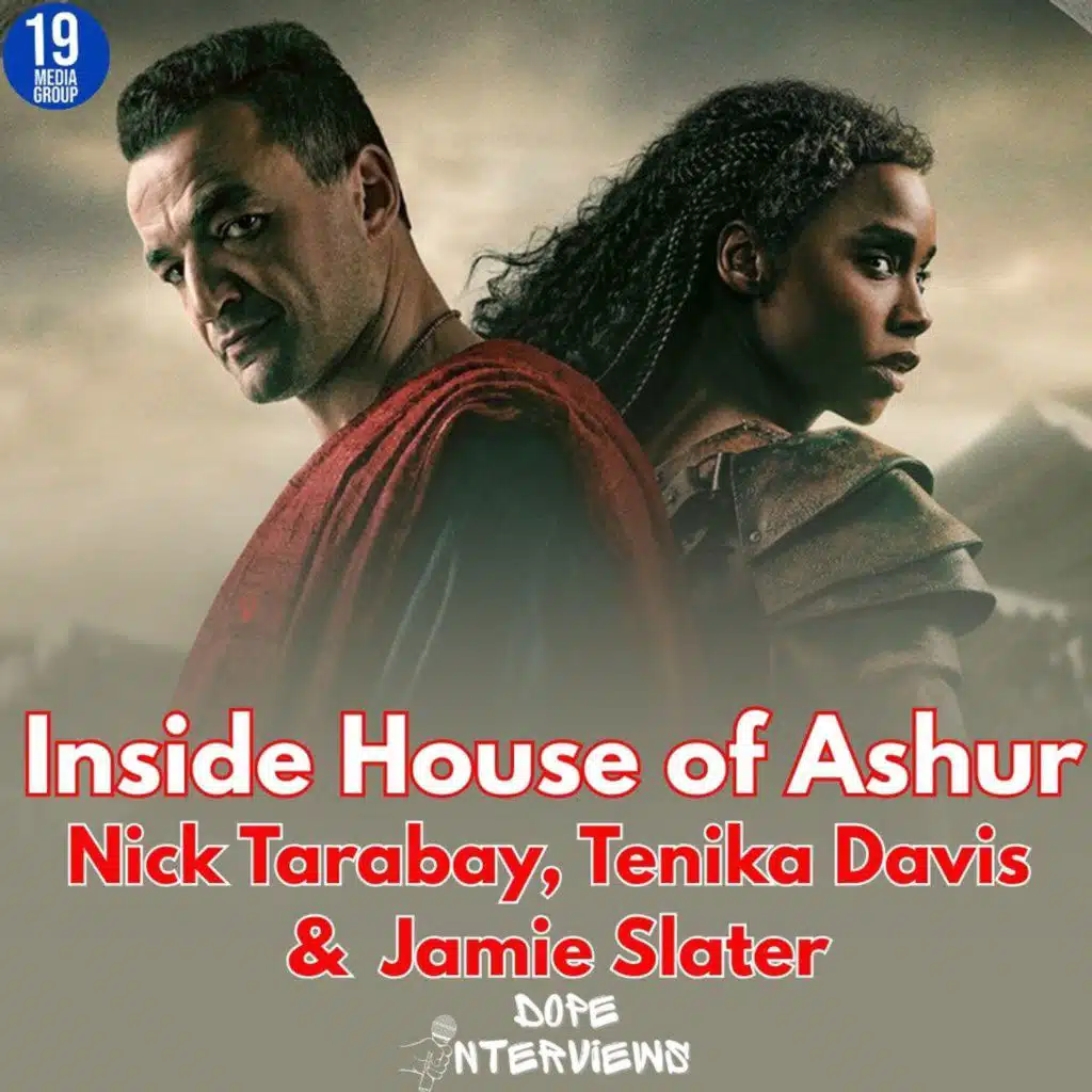 House of Ashur (Spartacus) Cast — Nick Tarabay, Tenika Davis & Jamie Slater Go BTS on STARZ
