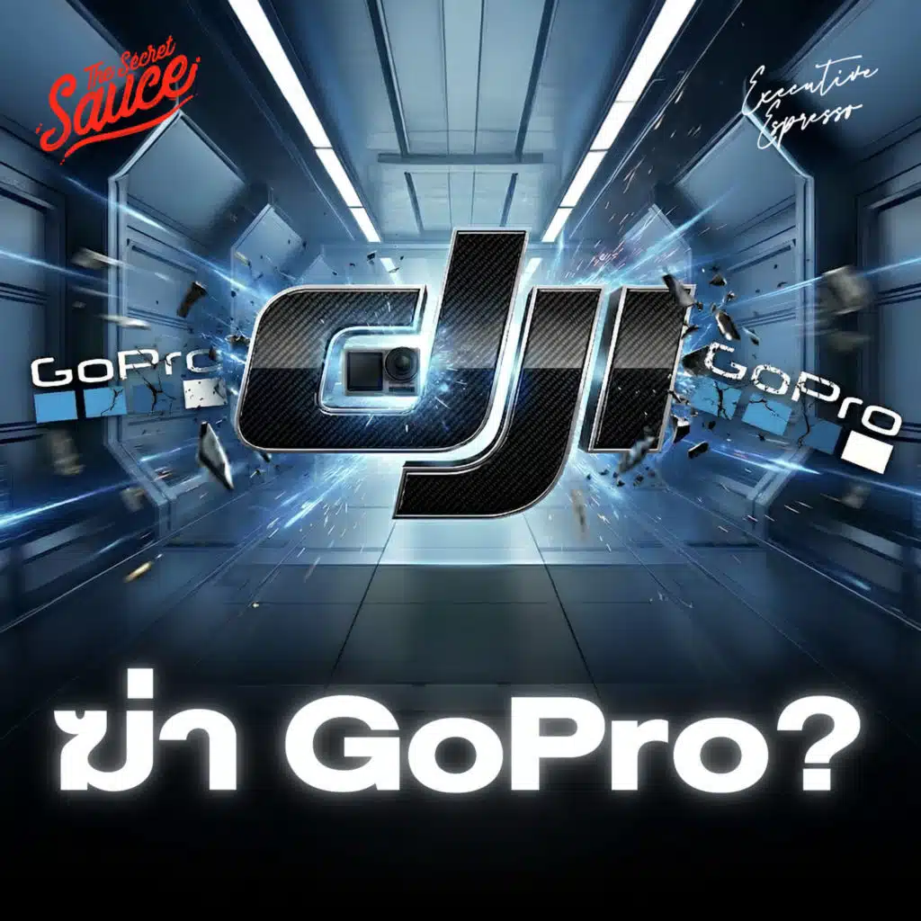 EE574 ทำไม DJI ครองโลกแทน GoPro? ถอดกลยุทธ์ครองโลกยักษ์กล้องจีน