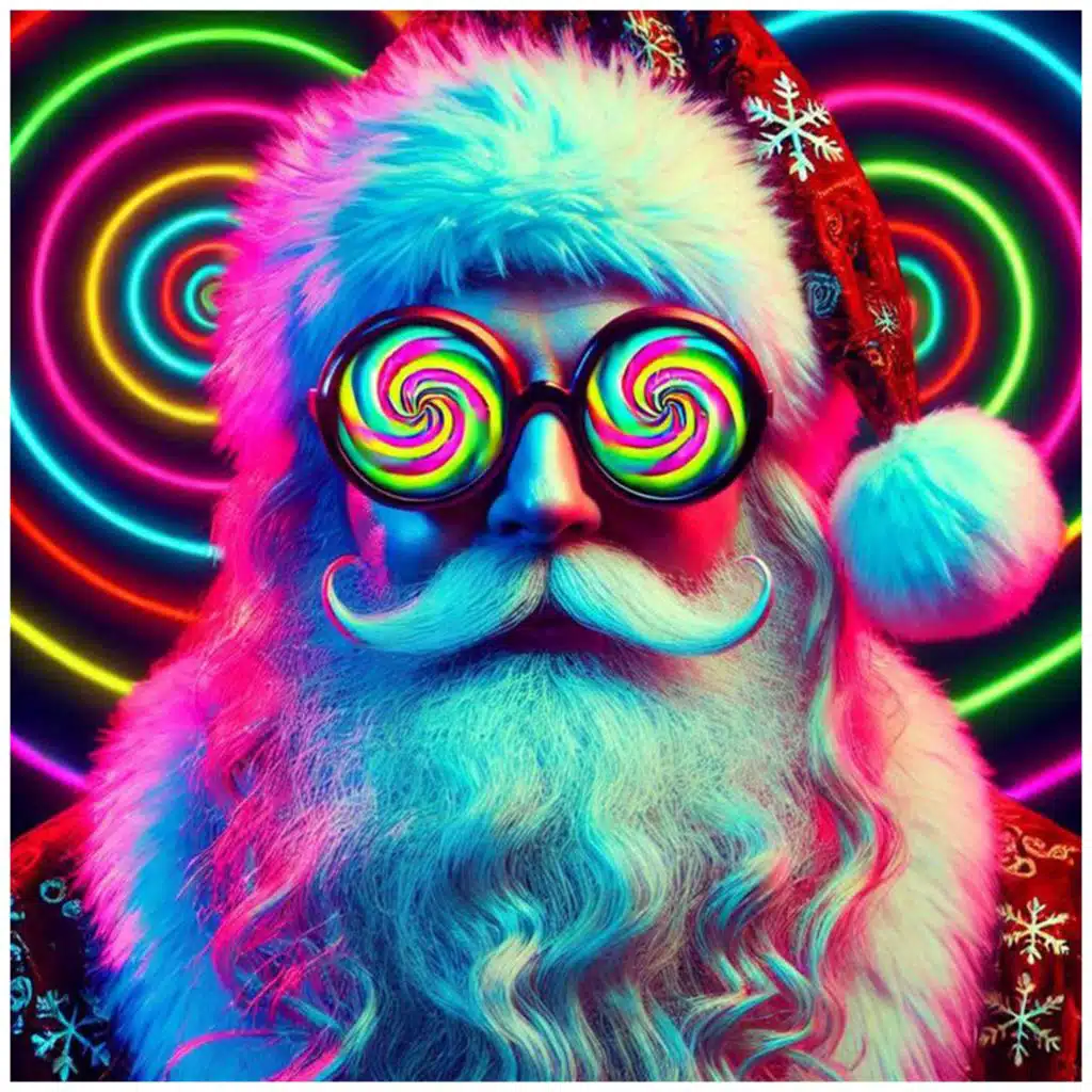 Santa In The Rave ( Christmas Techno Song )