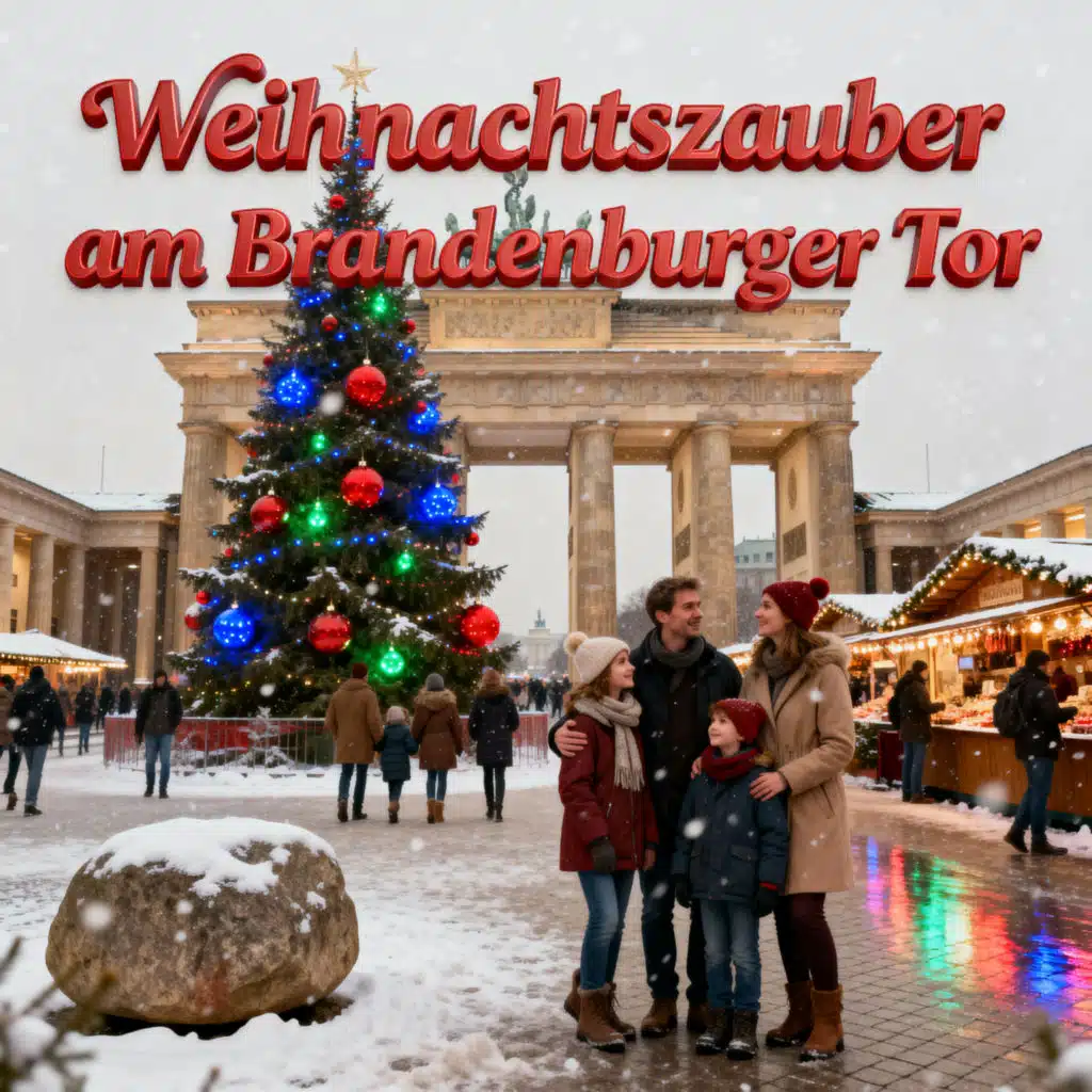 Weihnachtszauber am Brandenburger Tor