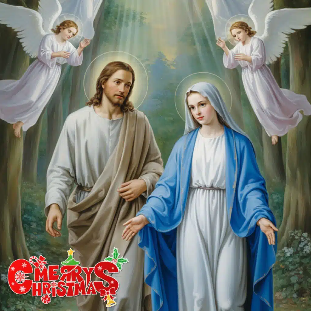 Rose Light of Christmas Night