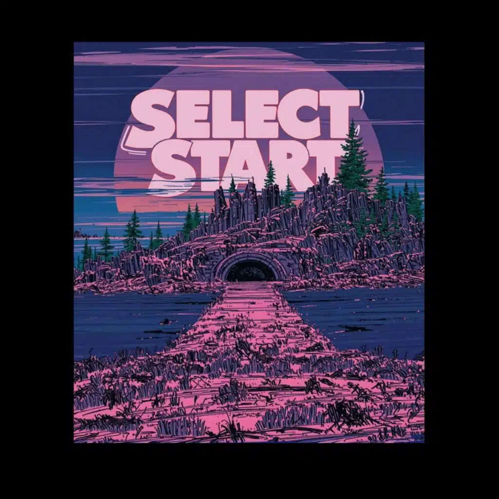 B, A, Select & Start