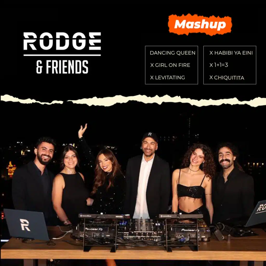 Rodge & Friends - Mashup (Dancing Queen, Girl On Fire, Levitating, Habibi Ya Eini, 1+1=3, Chiquitita)