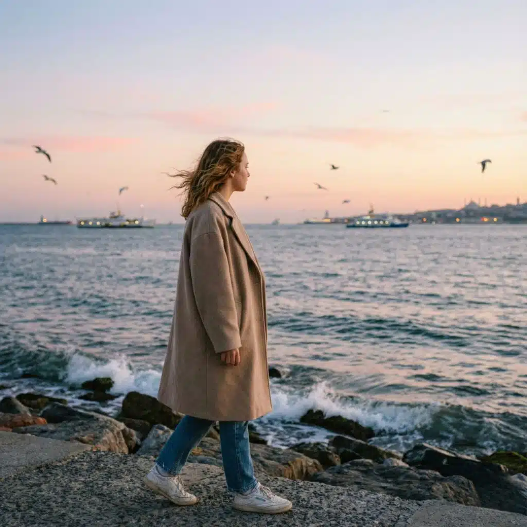 BİR SES KALDI DALGALARIN UCUNDA