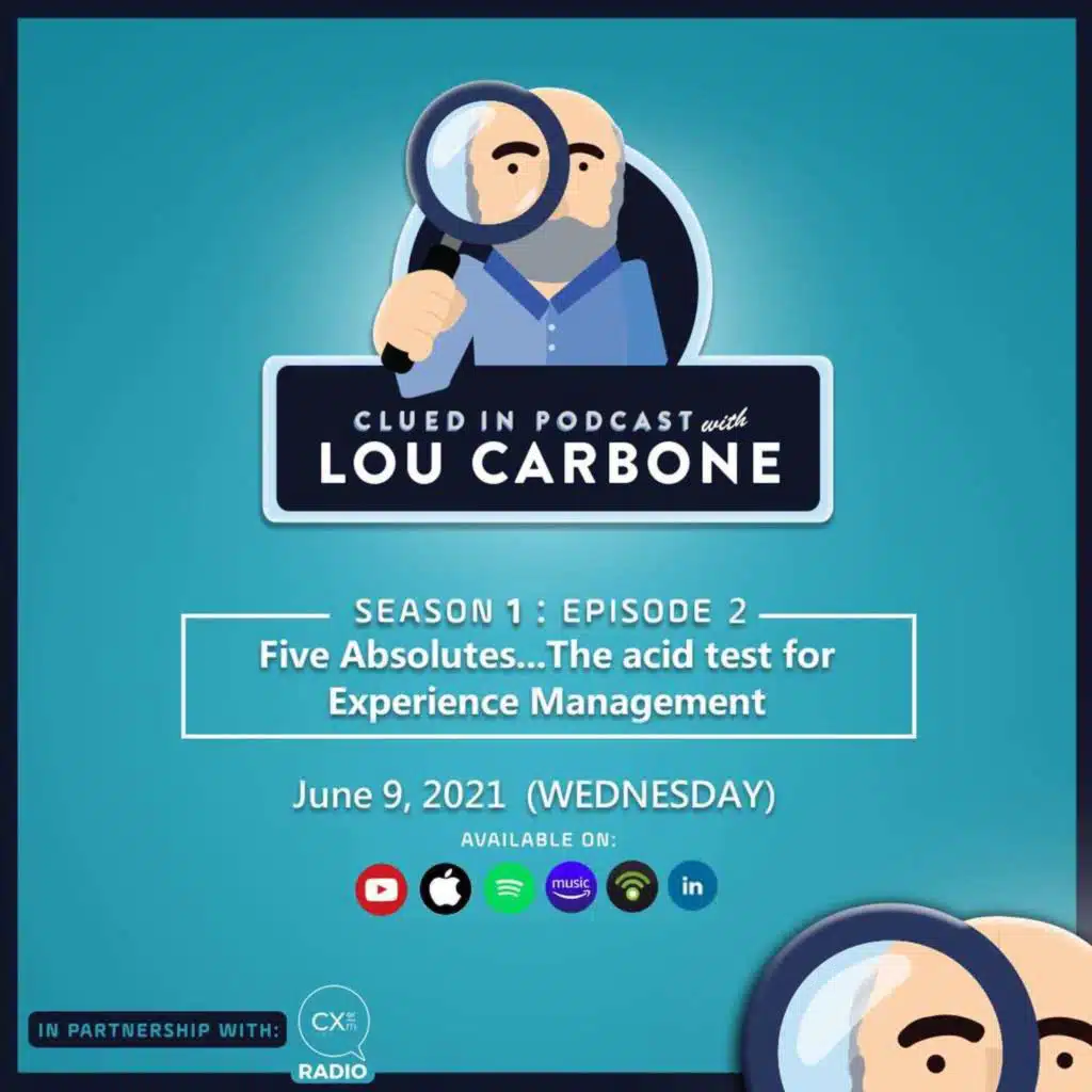 Five Absolutes - The acid test for Experience Management