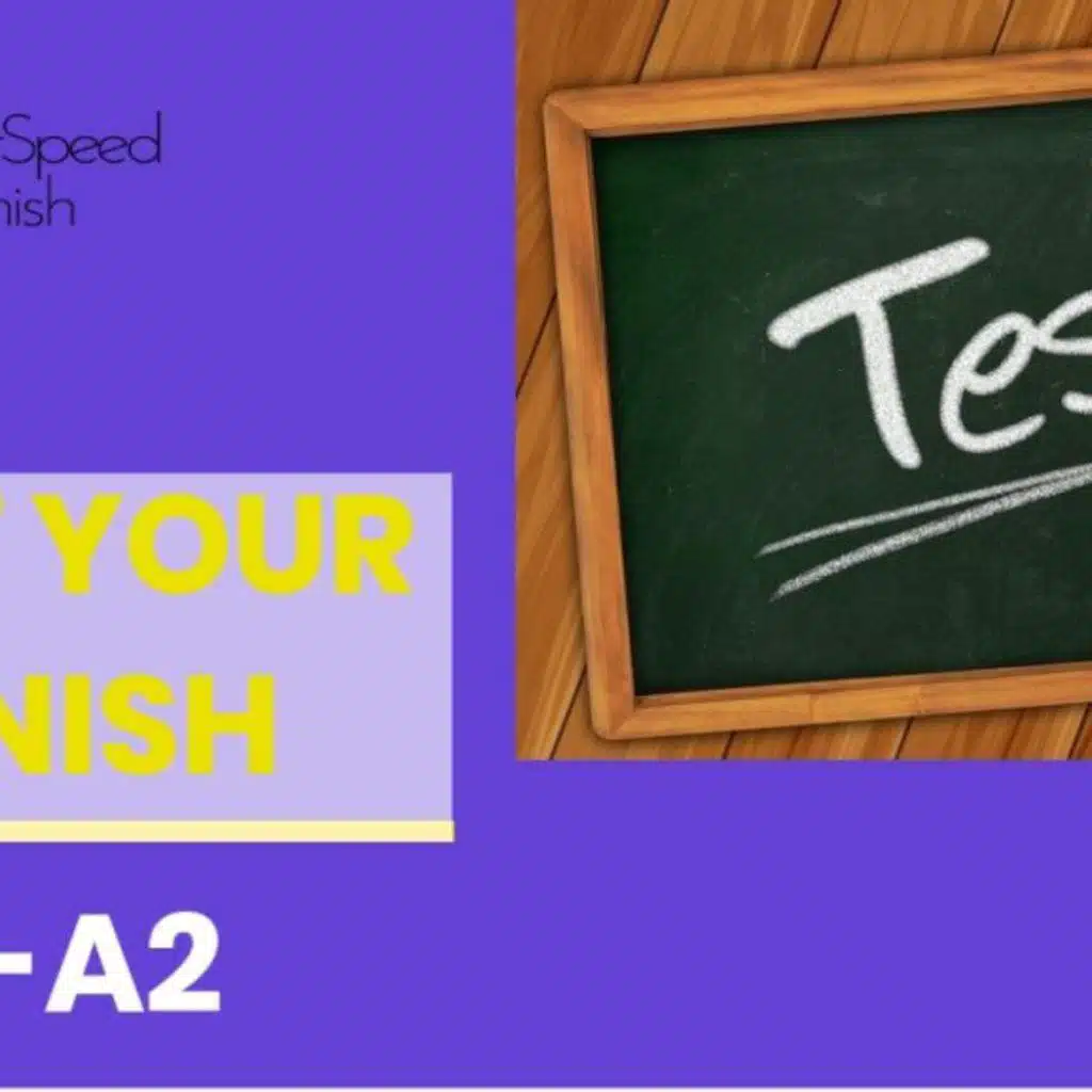 50 Beginners Test your Spanish level A1-A2