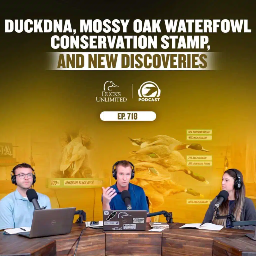 duckDNA, Mossy Oak Waterfowl Conservation Stamp, and New Discoveries (Ep. 718)