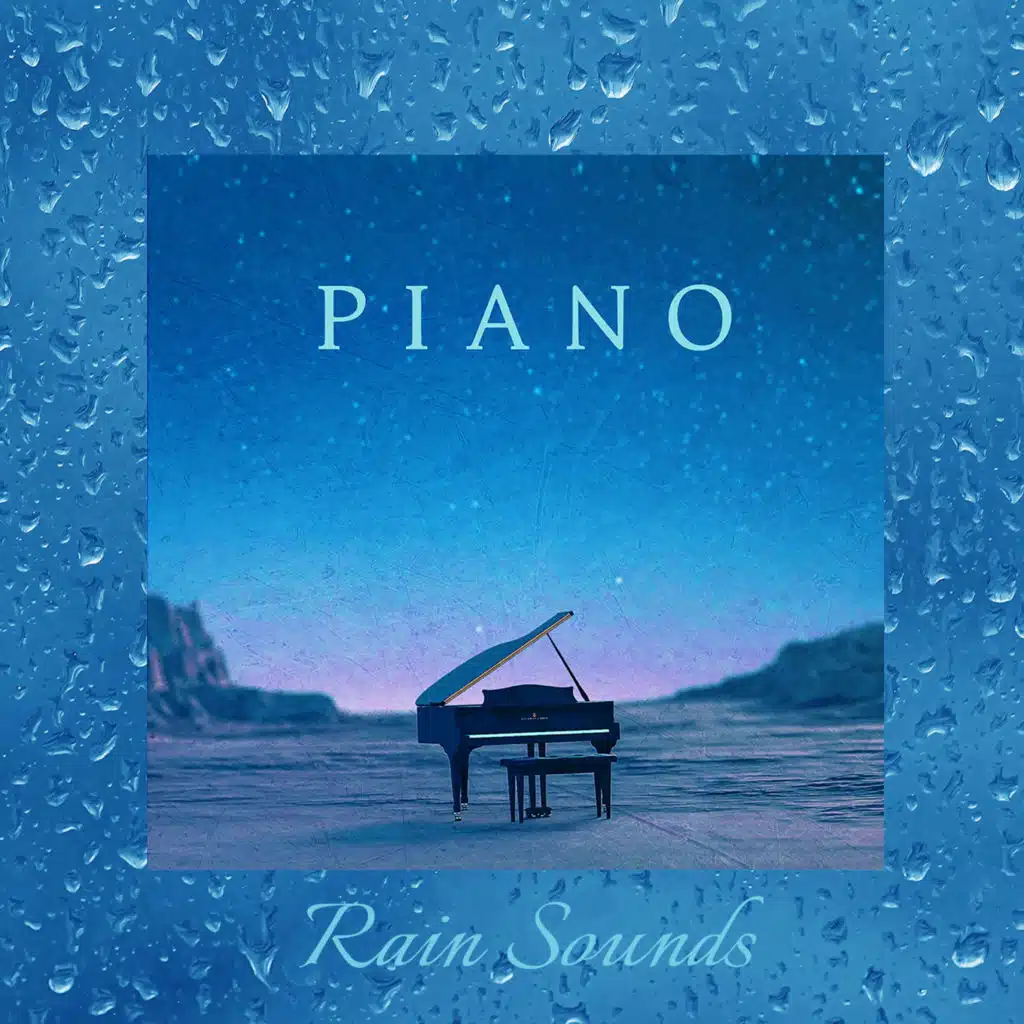 잠잘 때 조용히 듣는 빗소리 명상 피아노