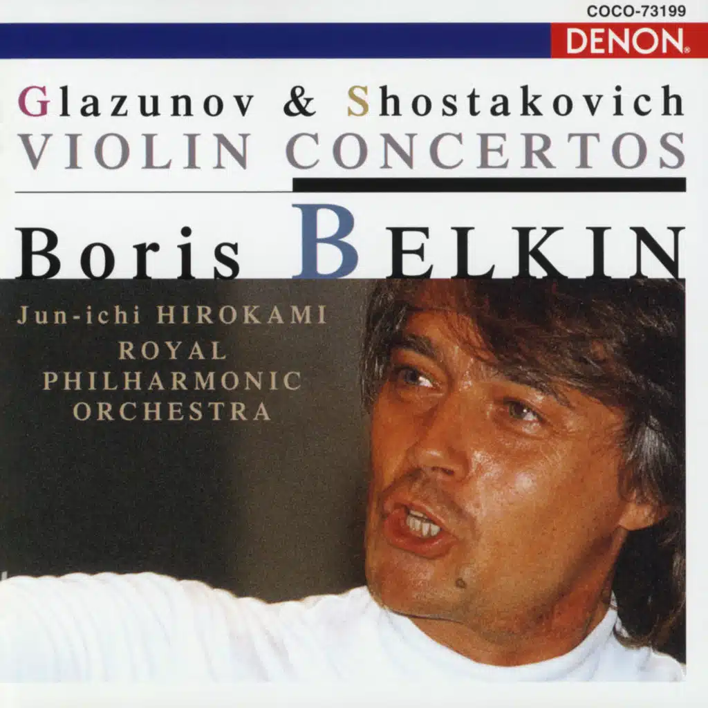 Boris Belkin, Junichi Hirokami & Royal Philharmonic Orchestra