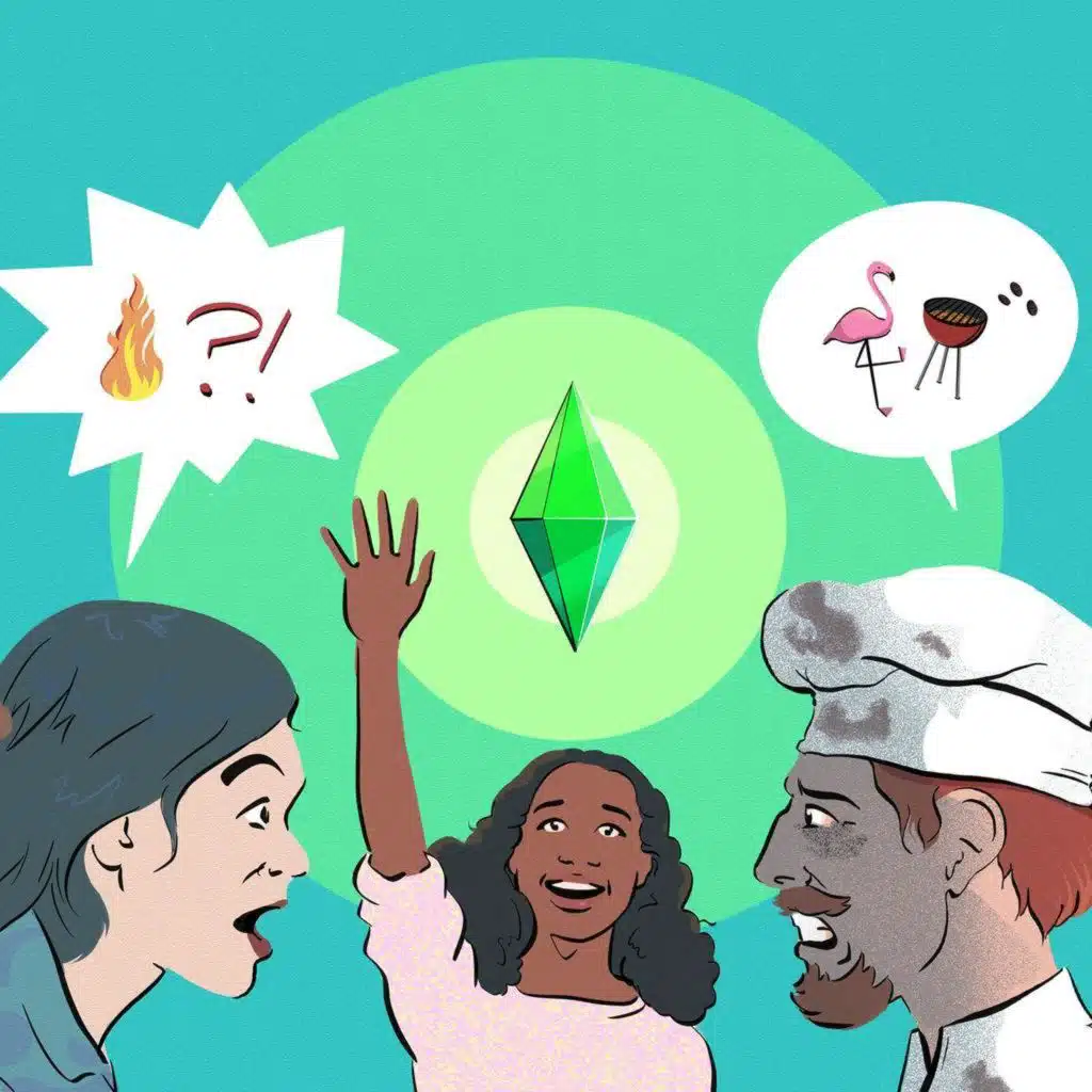 Sul Sul! Behind the gibberish language of The Sims