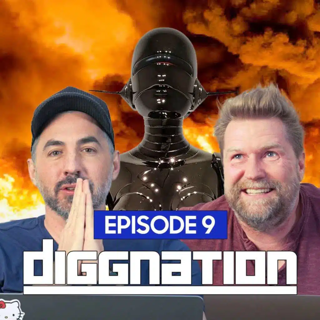 AI Sex Bots Are Here, Fires Reboot Kevin's Life, Wild NVIDIA Updates | E009 | Diggnation
