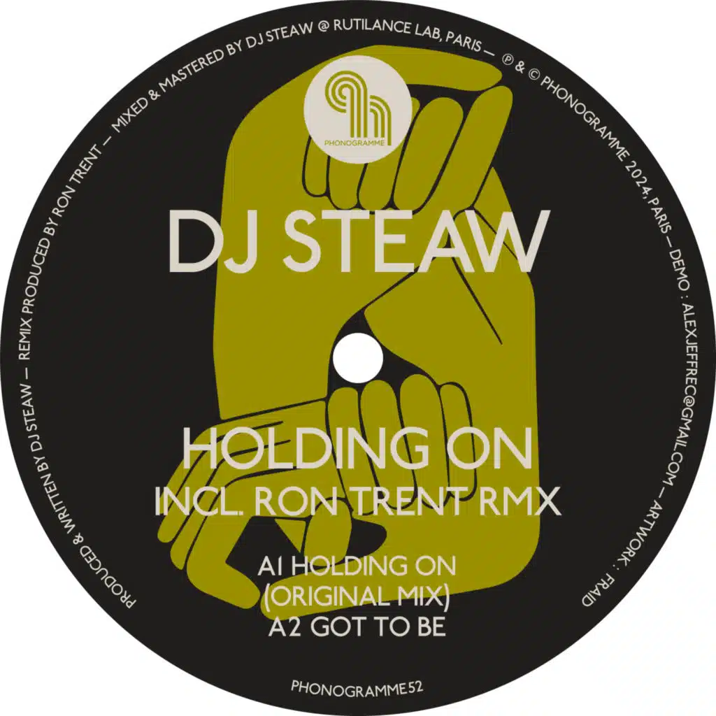 Holding On (Incl. Ron Trent Remix - Reissue)