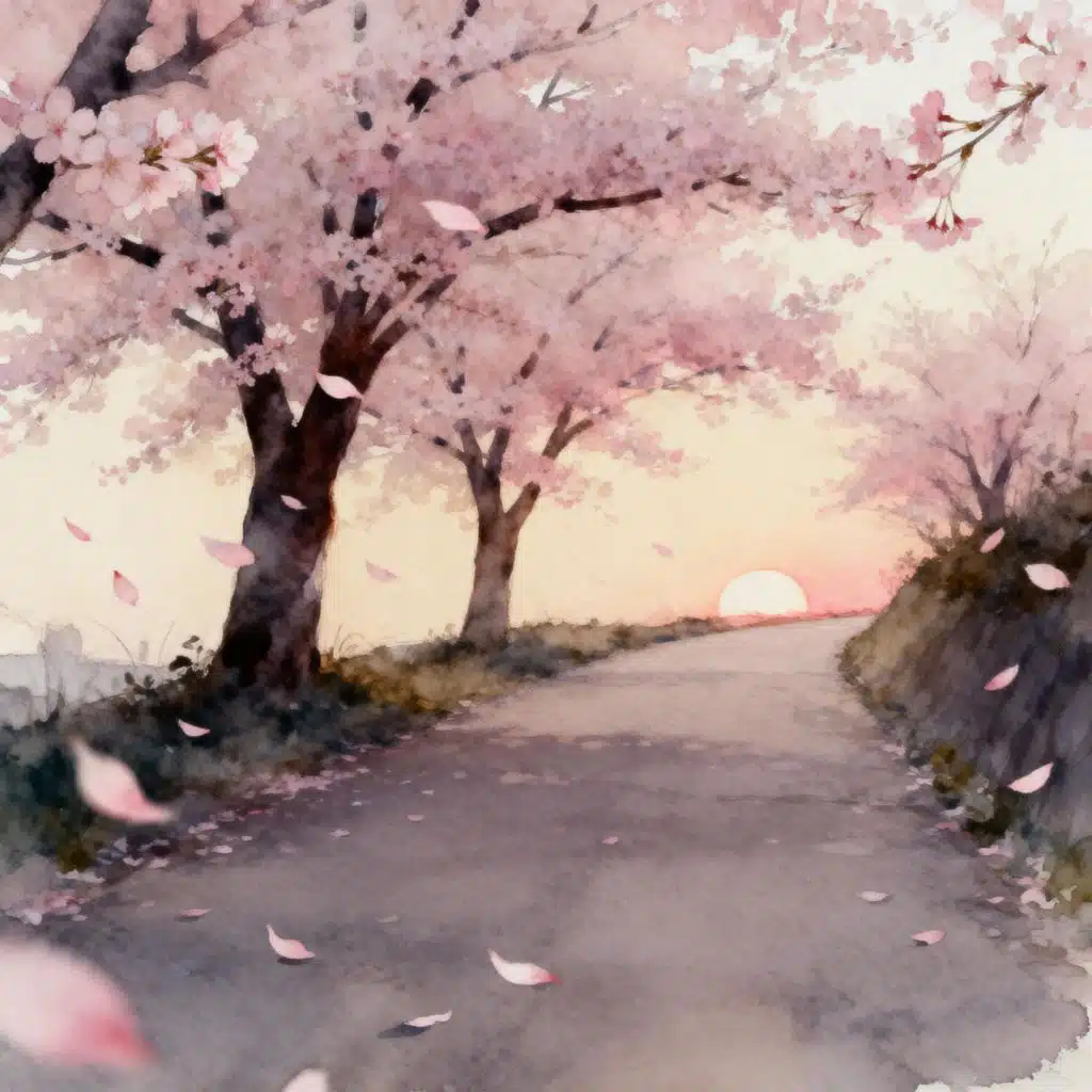 伤心樱花泪