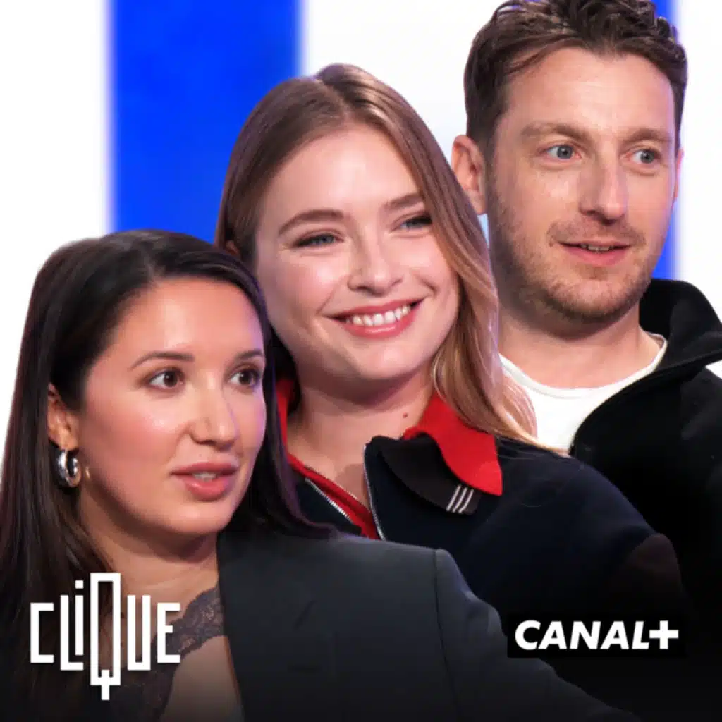 Camille Razat, Alice Vaillant et Ben Fiquet sont chez Clique