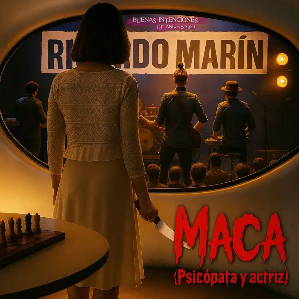 Maca Psicopata y Actriz (Directo 10º aniversario)