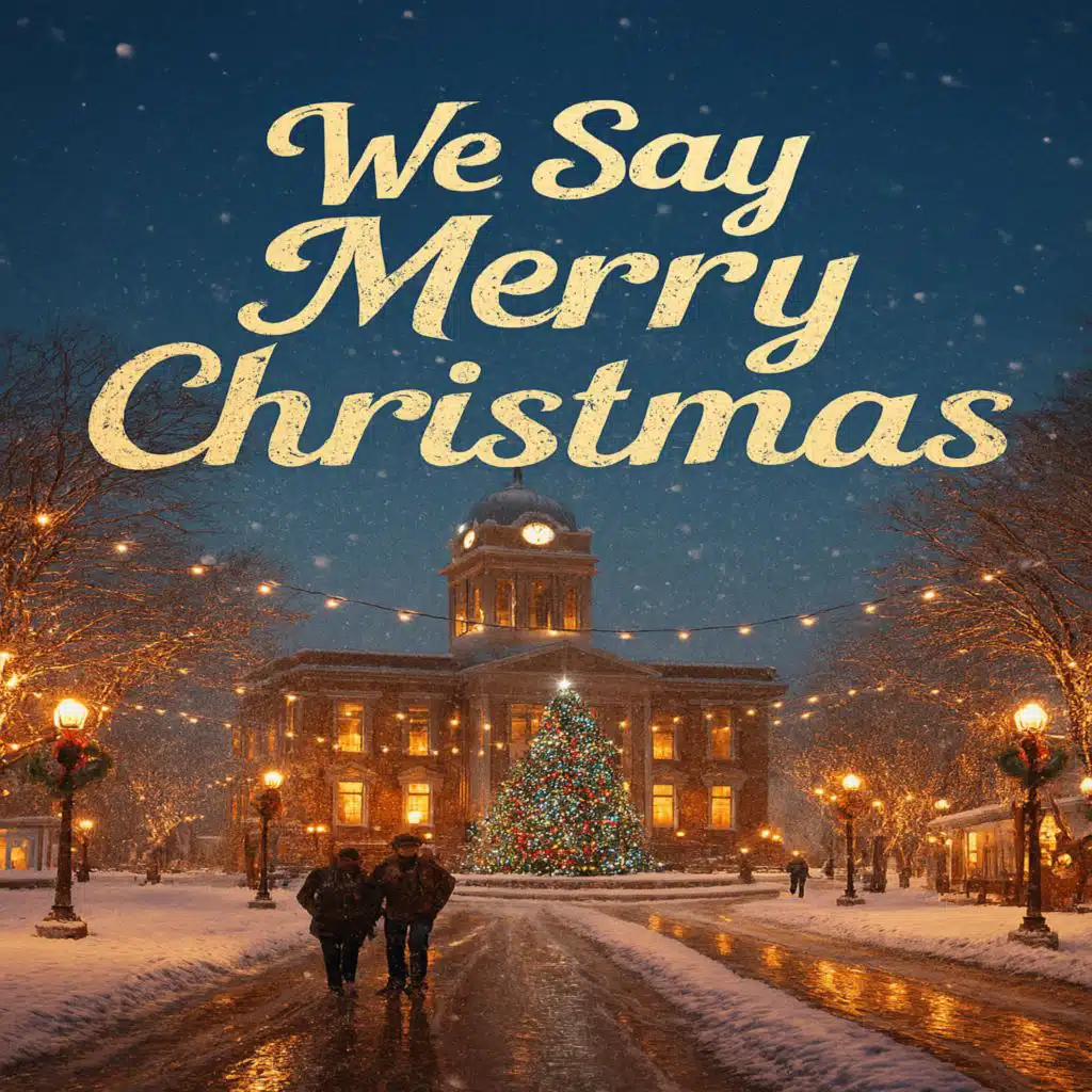 We Say Merry Christmas