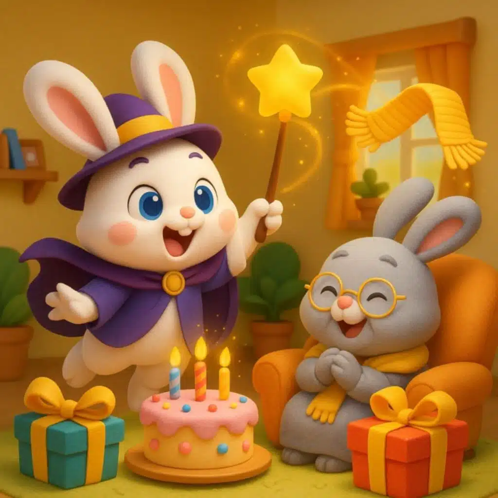 Bedtime Stories: Fluffy’s Magic Candy🍬