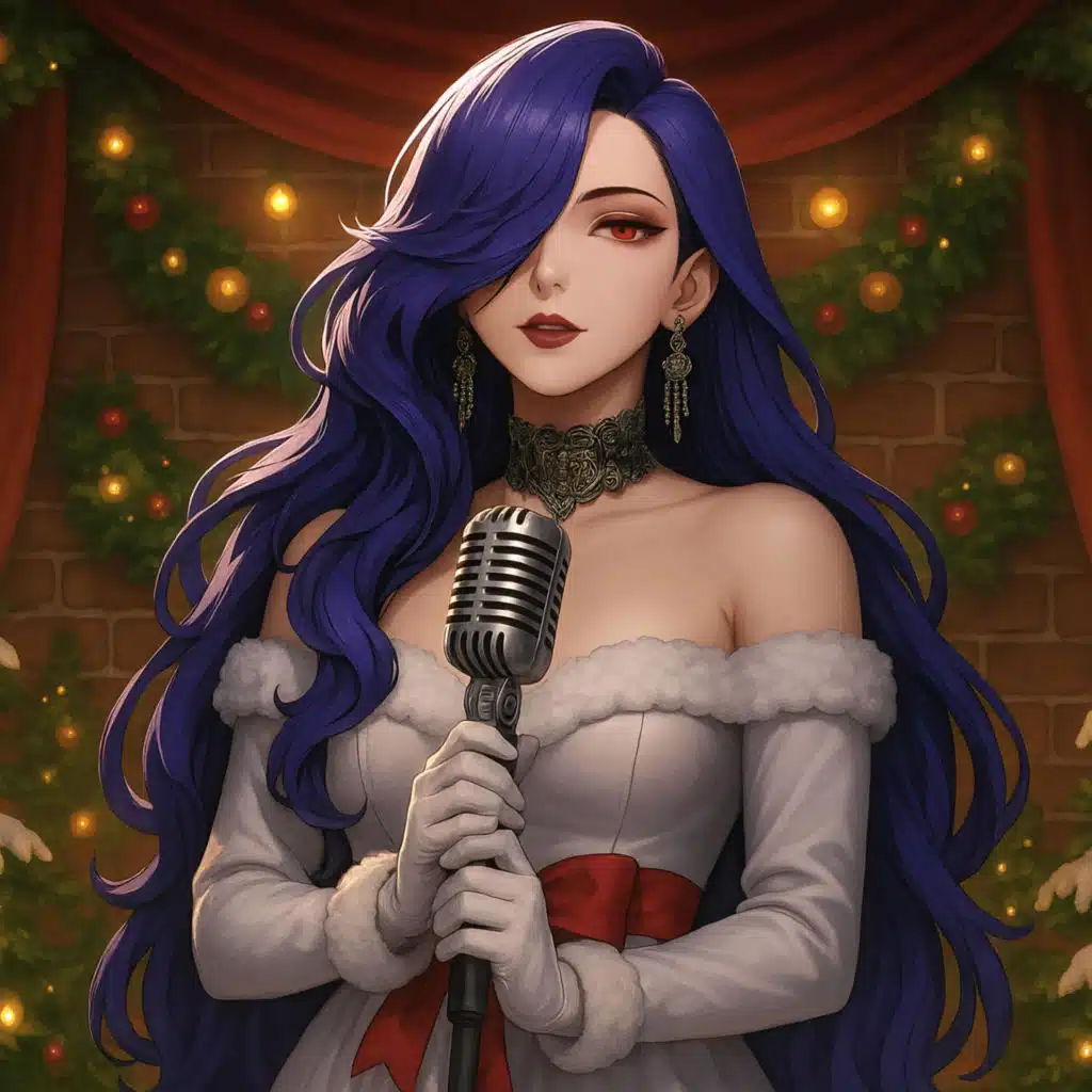 Midnight Snow & Mistletoe