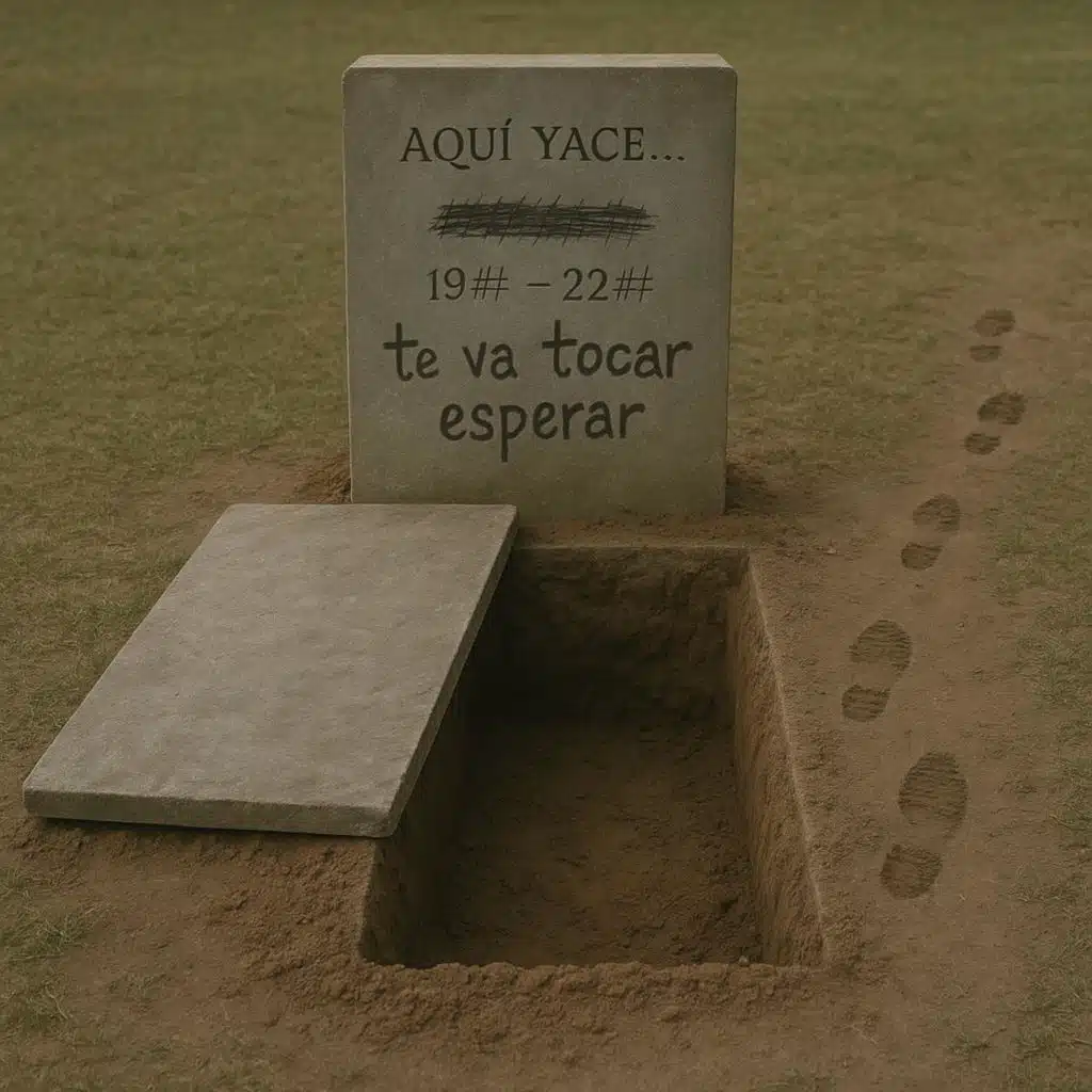 Te va a toca esperar