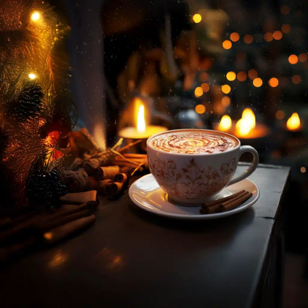 Coffee Cup & Candlelight