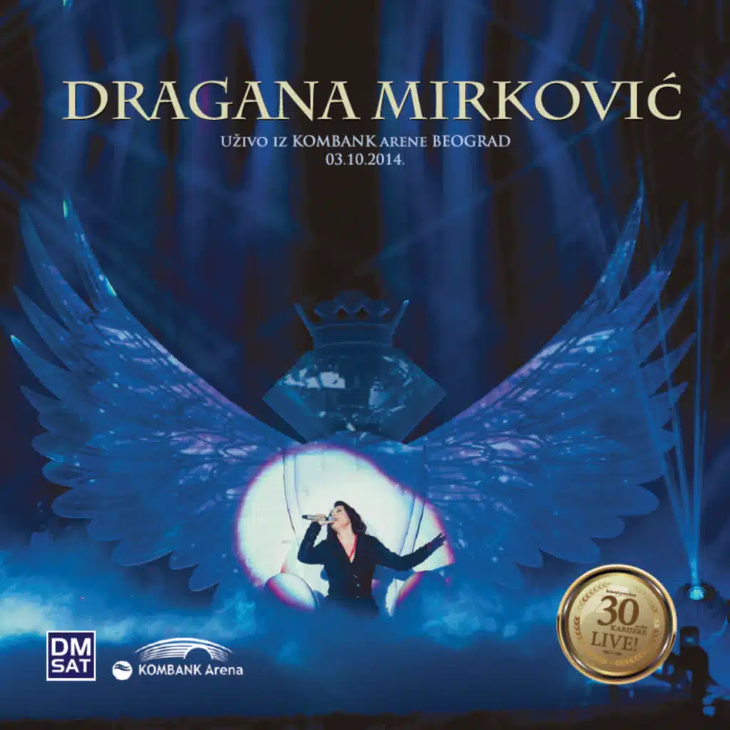 Dragana Mirković uživo Kombank Arena Bg 03.10.2014 (Live)