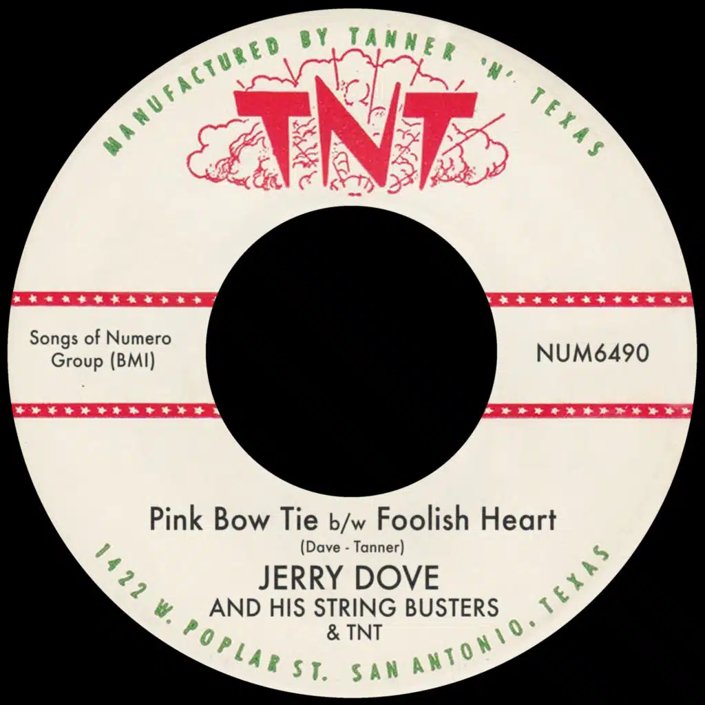 Pink Bow Tie b/w Foolish Heart