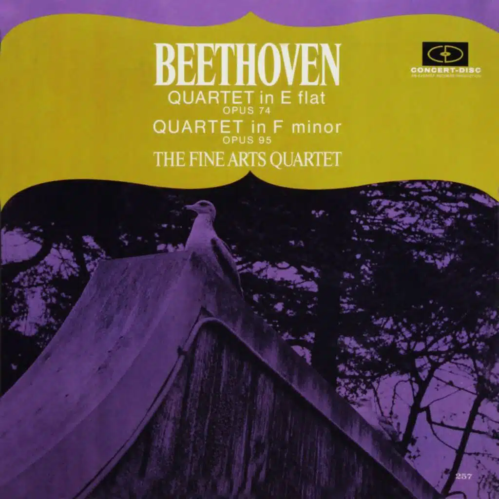 Beethoven: String Quartets Op. 74 & 95 (Remastered from the Original Concert Disc Master Tapes)