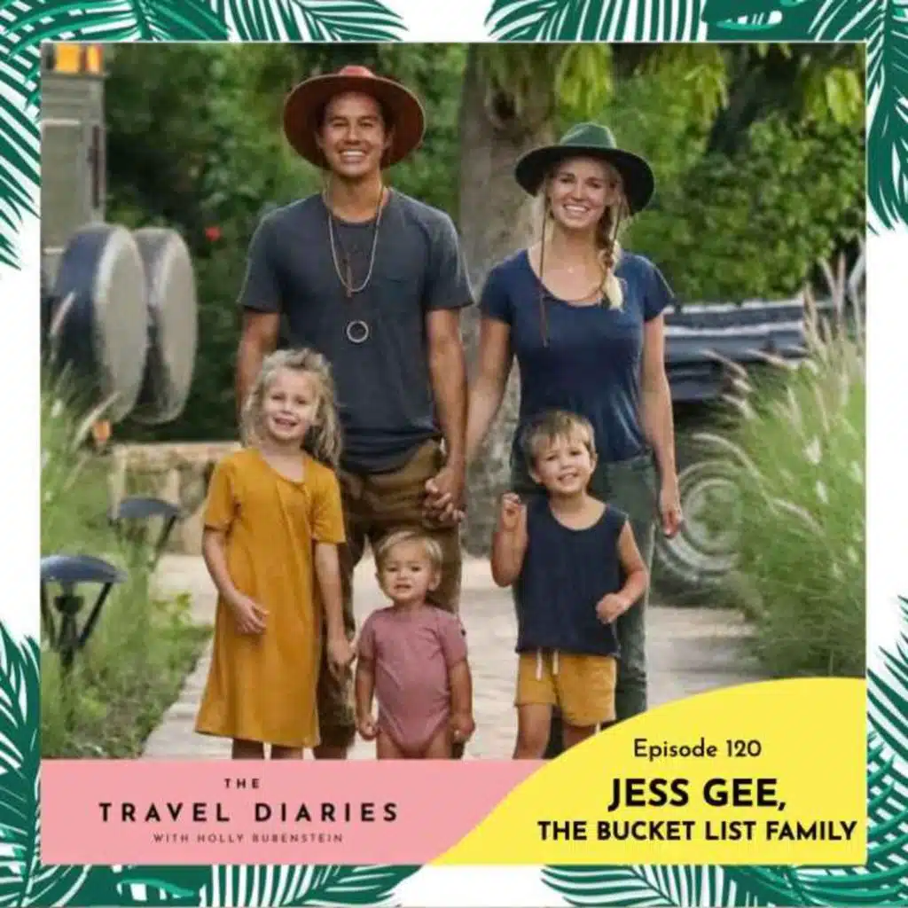 Jessica Gee, The Bucket List Family - Family Travel Special