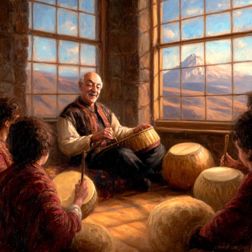 Мелодии морозного утра в Армении