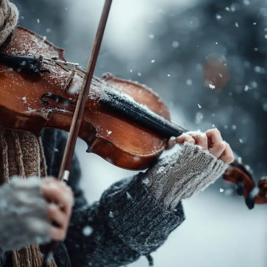 Снежные мотивы классических композиций