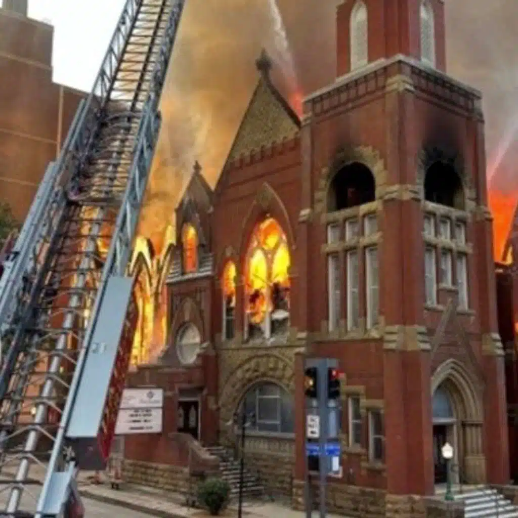 'Satan Cannot Destroy Us': Congregants Cling to Hope as Massive Fire Destroys First Baptist Dallas, Questions Remain