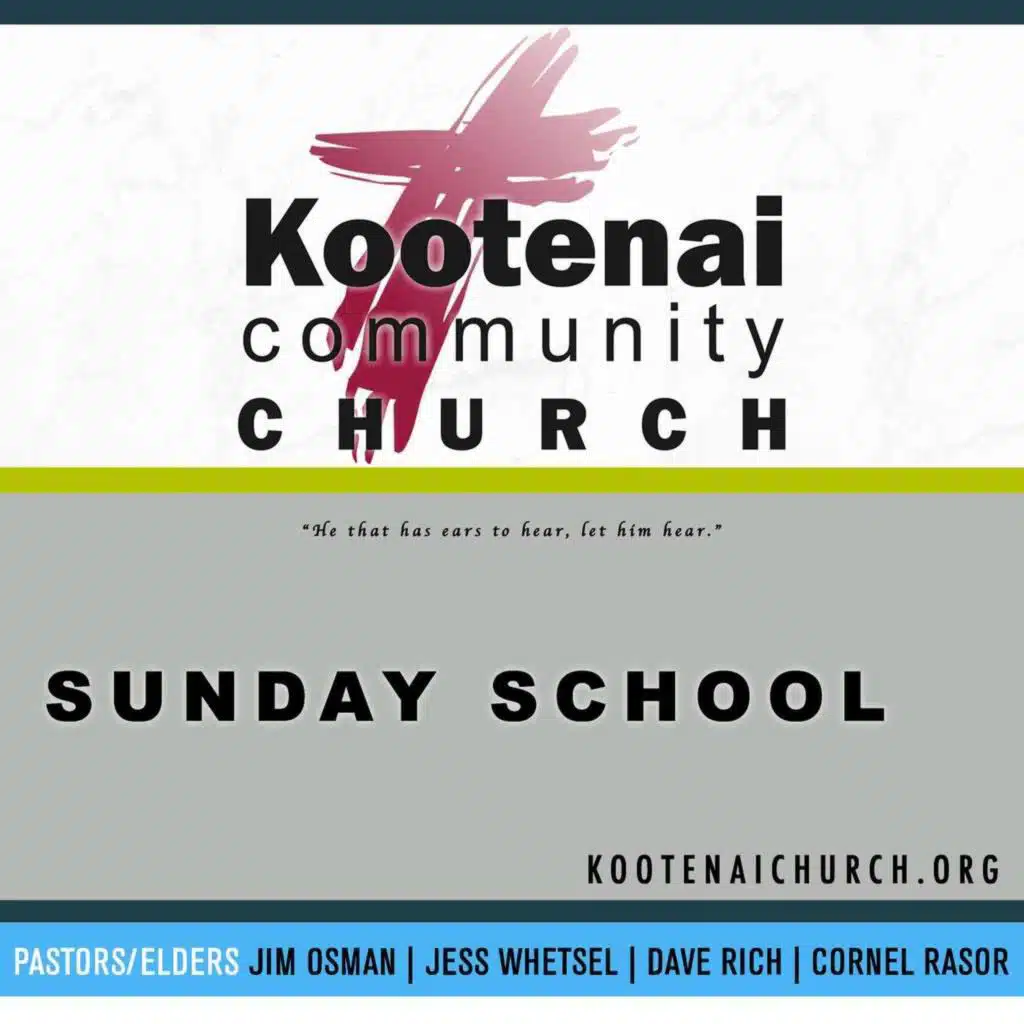 Kootenai Church Sunday School