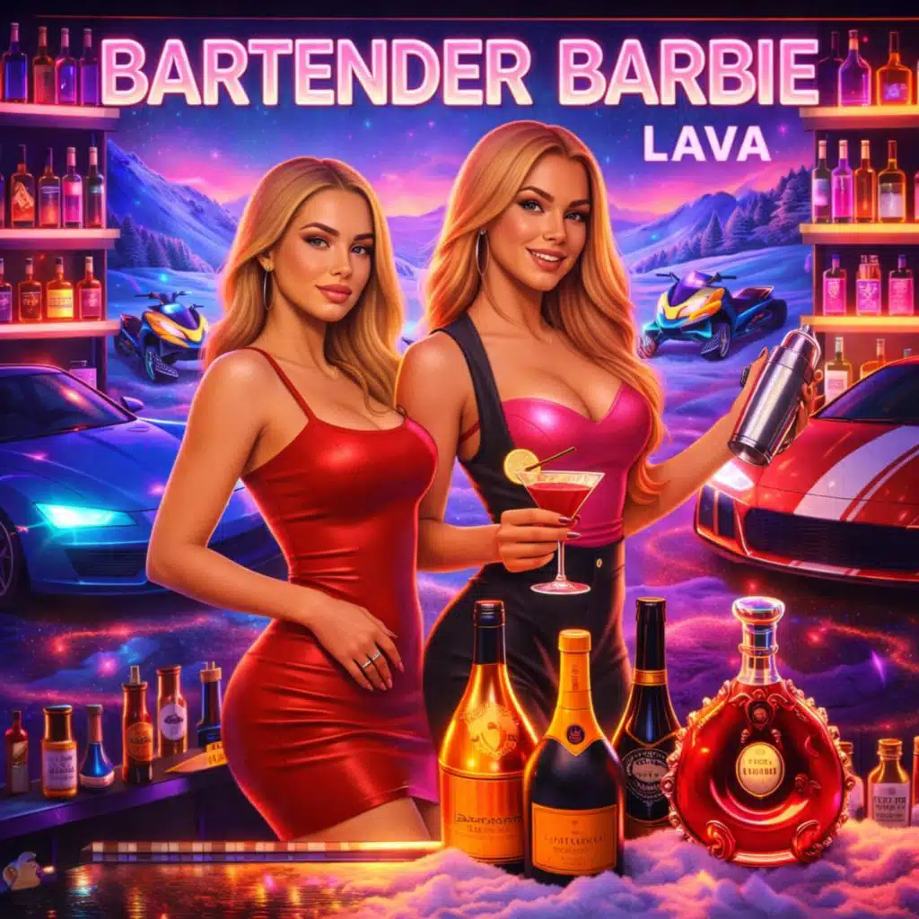 Bartender Barbie